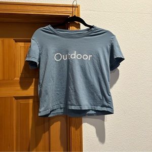 Outdoor Voices SF Crop Tee